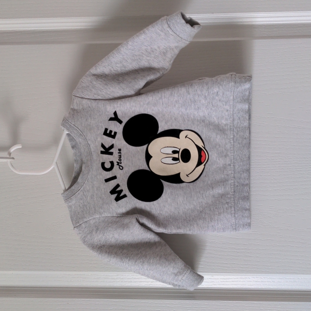 H&M Baby Disney Mickey Mouse Sweatshirt 6-9 MO
